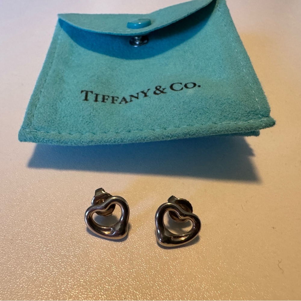 Tiffany & Co. Open Heart Earrings